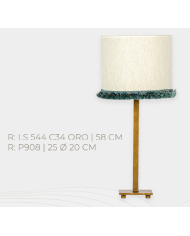 Lampara de pie Diseño tubo liso C.45