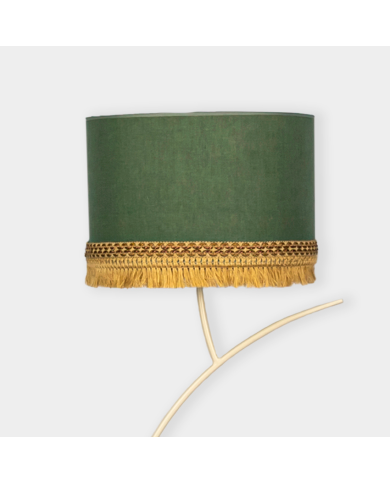 Lampara de pie diseño rama Color Beige. Pantalla Congo 0901