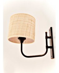 Aplique 1 luz trasera redonda