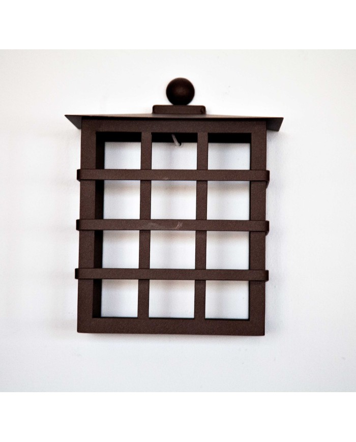 Farol de pared Mod. Tejado con bola