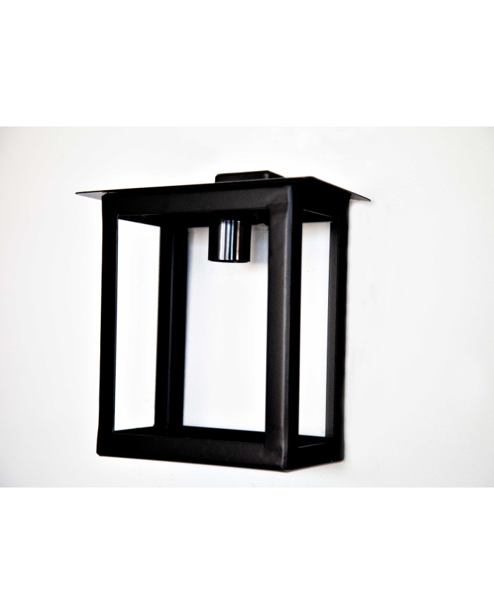 Farol de pared Mod. Tejado liso cuadrado