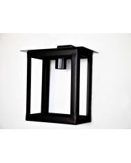 Farol de pared Mod. Tejado liso cuadrado
