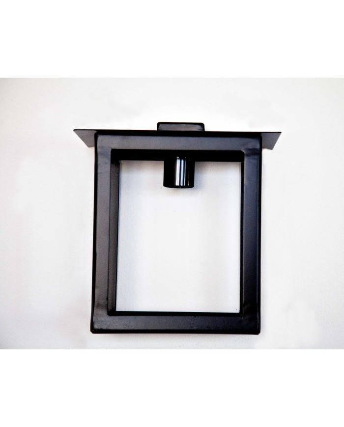 Farol de pared Mod. Tejado liso cuadrado